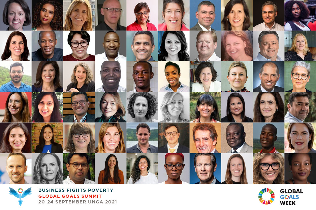 FightPoverty's tweet photo. Meet the cast of the Business Fights Poverty Global Goals Summit 2021.
 
Choose from 15 business-led sessions with 60+ amazing speakers during UNGA week from 20 to 24 September.
 
Claim your free ticket using code BFPFRIEND21: https://t.co/auuhfv2ZIH

@GlobalGoalsUN #GlobalGoals https://t.co/ALHbm9bsB5