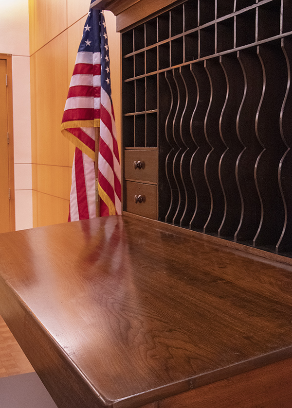Today, we unveiled the desk that #AbrahamLincoln used to write his #FirstInaugural address. It has undergone detailed conservation work to restore its appearance and ensure that it will be preserved for centuries to come.