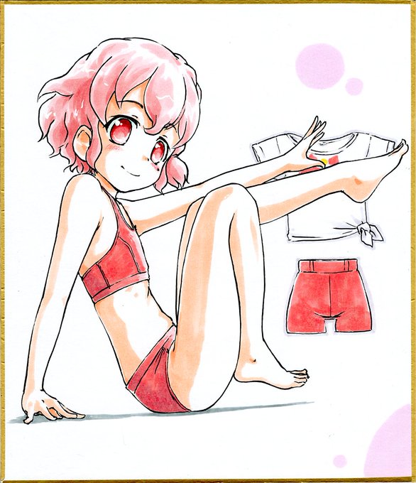「bikini short hair」 illustration images(Latest)｜4pages