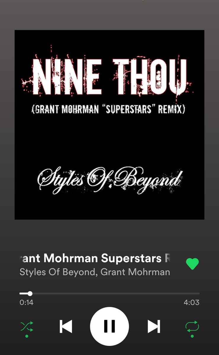 SirKnoppas's tweet photo. Feierabend!
Na, was treibst du heute abend? 

Nine Thou - #StylesOfBeyond https://t.co/IYvWwiQjQO