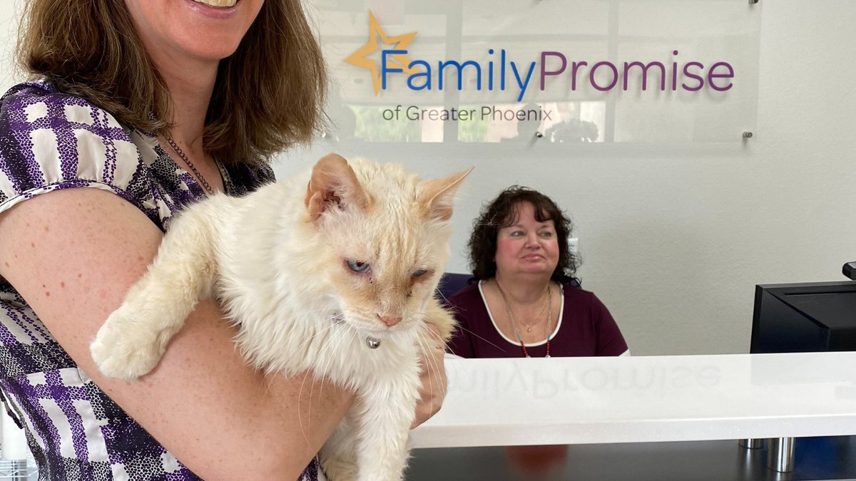 Family Promise is uniquely pet-friendly. 🐶 We provide shelter and support for the entire family, including animals! 💗 Click the link to register and help us keep families and their pets together. 🐈 bit.ly/36ecAUI