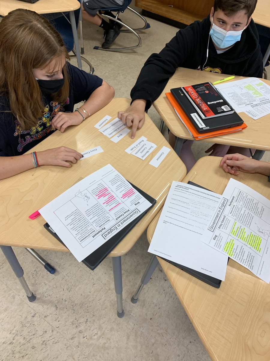 SocStudiesCBRSD's tweet photo. #Wahconah freshmen US History students decide who actually had power in England's North American colonies. #ThinkingLikeAnHistorian 

Shout out to Kelley Brown @EastHamptonHigh for the lesson ideas! https://t.co/ZJKyZzhXOO