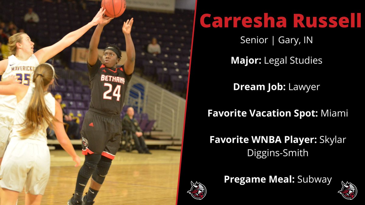 Meet our last senior, Carresha Russell 🏀