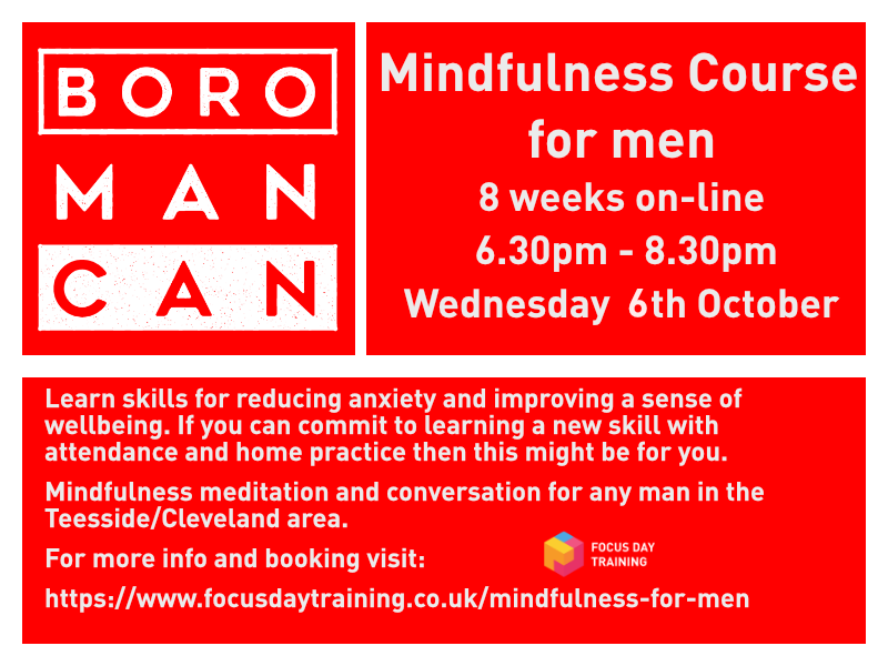 jkleeFDT's tweet photo. For men in the #Teesside and #Cleveland are, if you want to learn meditation for wellbeing and reducing stress and pressure, here is a funded 8 week course.
@boromancan  Any man can !!

https://t.co/o5MeEZ2VwI https://t.co/ZuUaPs2THo