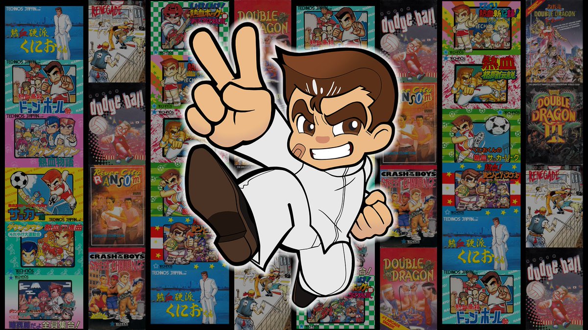 MightyMigzy's tweet photo. Today's #ThemeStream is a look at the origin of the #BeatEmUps genre in the #KunioKun series across several systems!
#RETROGAMING #twitch #NES #SNES #Gameboy
https://t.co/ktZSr5owz0 https://t.co/Wd4QBUr9yi