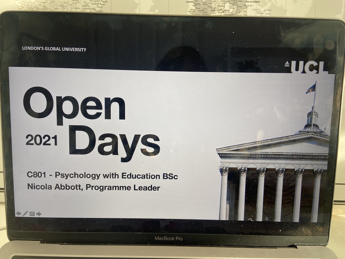 Was great to meet some potential future BSc Psychology with Education students today! #OpenDay #Virtual #Applicants #FuturePsychologists
