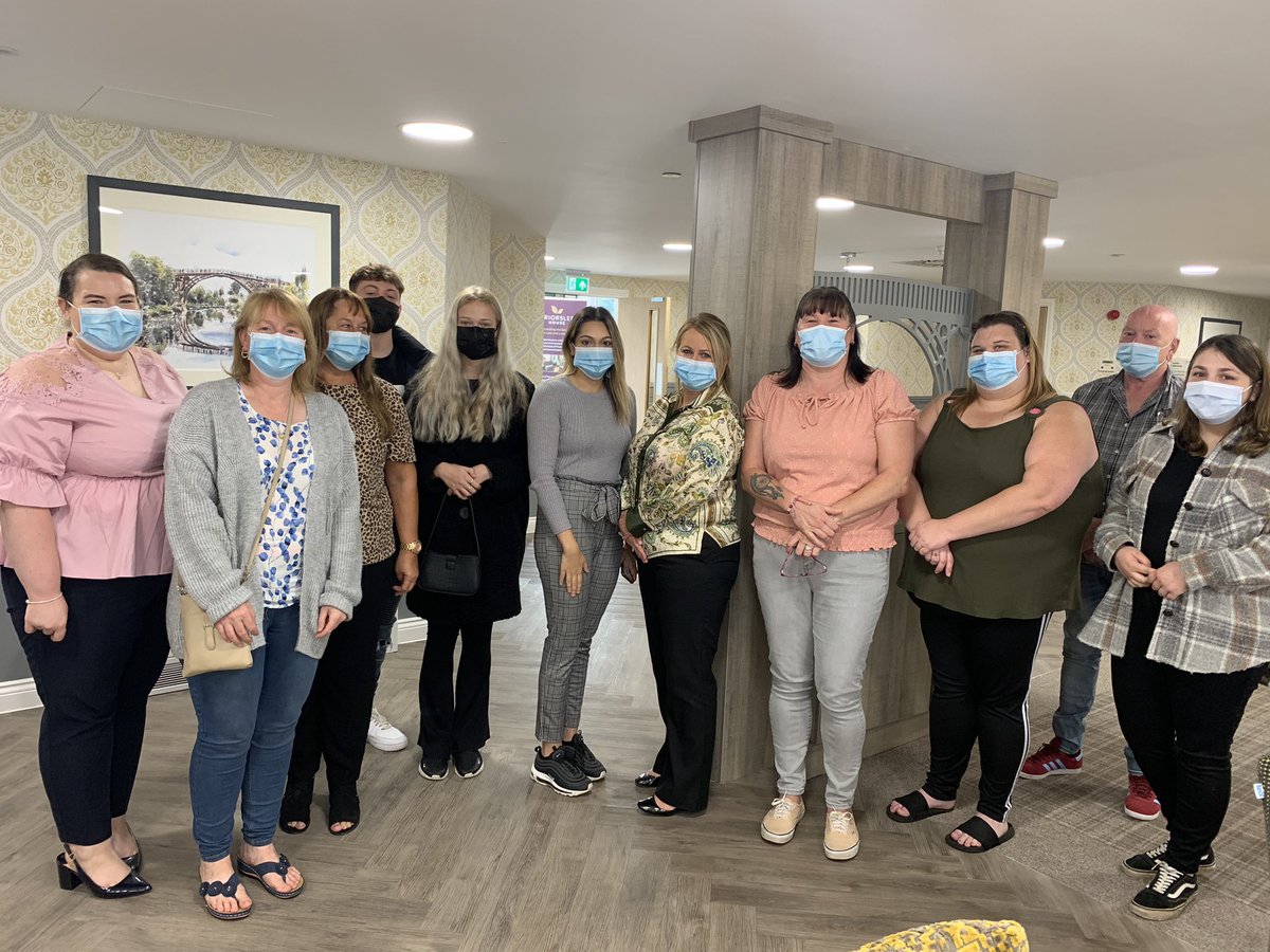 PriorsleeHouse's tweet photo. Coffee Morning At Priorslee House - 

Yesterday we held our very own Coffee Morning for our new staff that will be joining us within the next couple of weeks here at Priorslee House. 

It was such a delight to meet our staff and to introduce themselves with each other. https://t.co/54liUraXTu