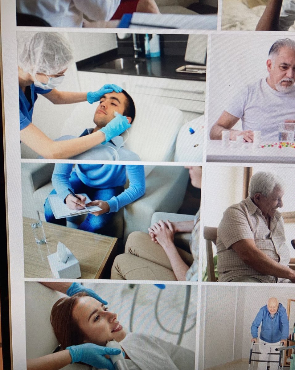 JasonsRealm's tweet image. I too enjoy taking notes while receiving a carboxy massage during a psychological therapy session...
This is what happens when two random stock photos line up perfectly! #doubletake