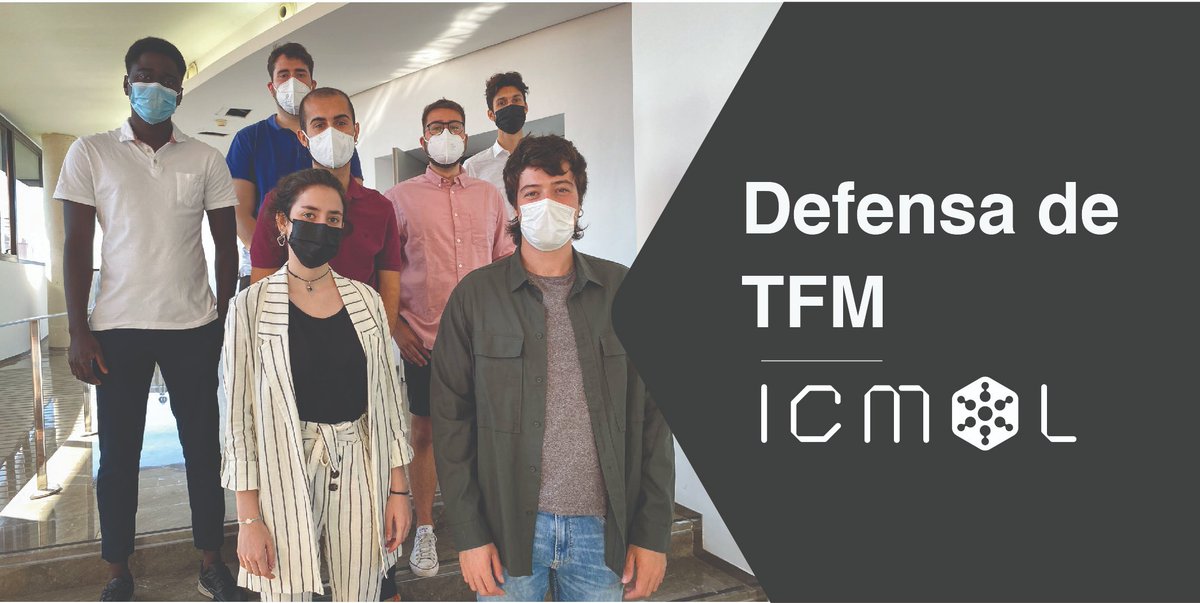Este jueves han defendido su TFM
estudiantes del Máster en Nanociencia y Nanotecnología Molecular. Combina teoría con prácticas en los laboratorios del @ICMol. Una oportunidad para iniciarse en la investigación. 
📢¿Conoces nuestros másters y doctorados?
➡️icmol.es