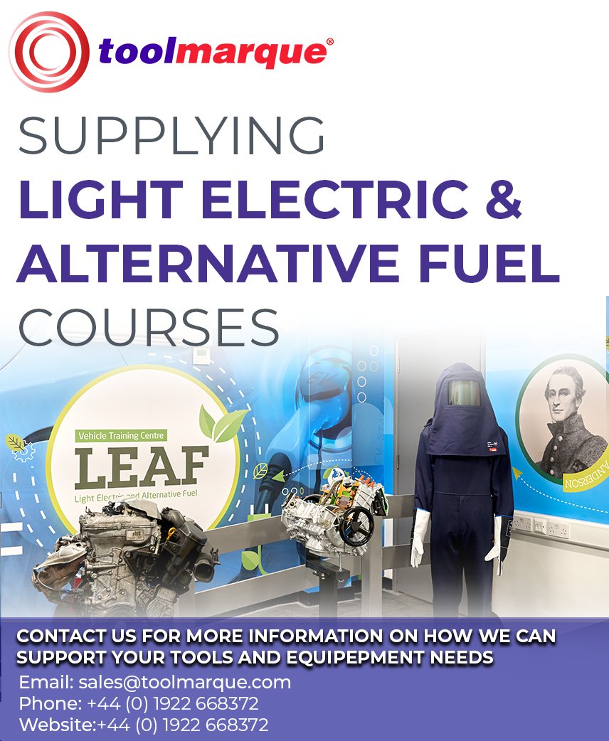 toolmarque's tweet photo. Over the last few years, #Toolmarque has been working closely with #Walsall #College helping globally source products for their new Light #Electric and Alternative #Fuel course at the new #vehicle #training centre.
For more information on other #hybrid items we supply, contact us https://t.co/TUmkefGsBU