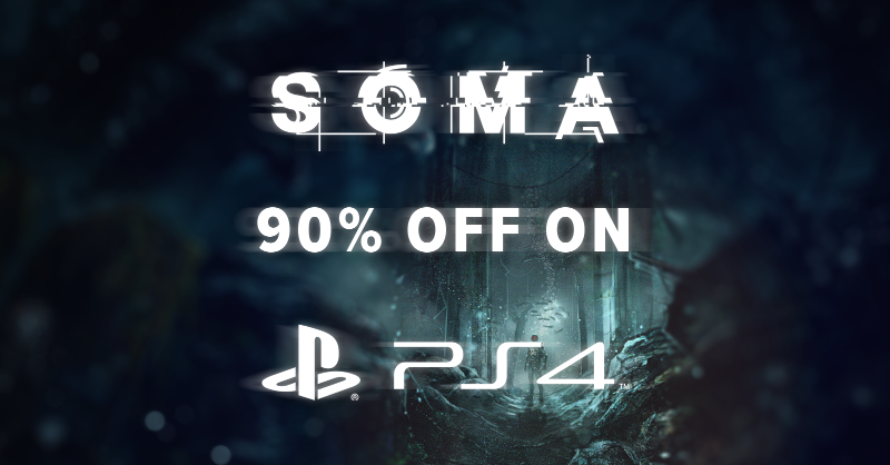 frictionalgames's tweet photo. In case you’ve missed it - you can grab SOMA for 90% off on PS4 for the rest of September 👀

https://t.co/VDBbE03gqF https://t.co/DGCi2F1rt6