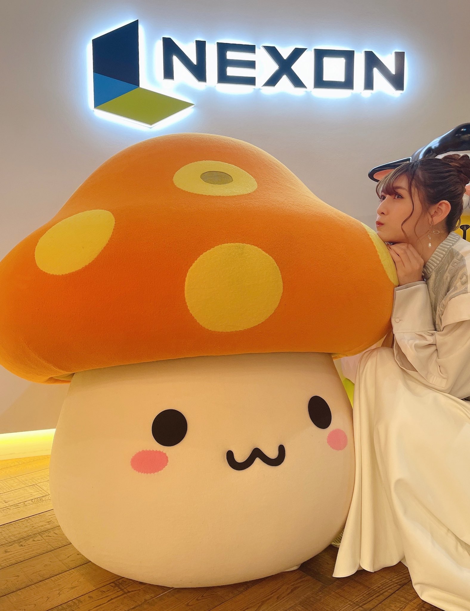 【ぬいぐるみ】メイプルストーリー公式 メイプルキノコ Maplestory 15/30/40センチメートルアニメ公式メイプルストーリーキノコ