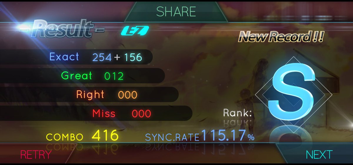 arale_tai's tweet photo. 三人合奏歌  NEW RECORD!!! SYNC.rate:115.17% #喵赛克# #MUSYNC #音ゲー https://t.co/8UzdZbqumn https://t.co/FLsZzY8MWA