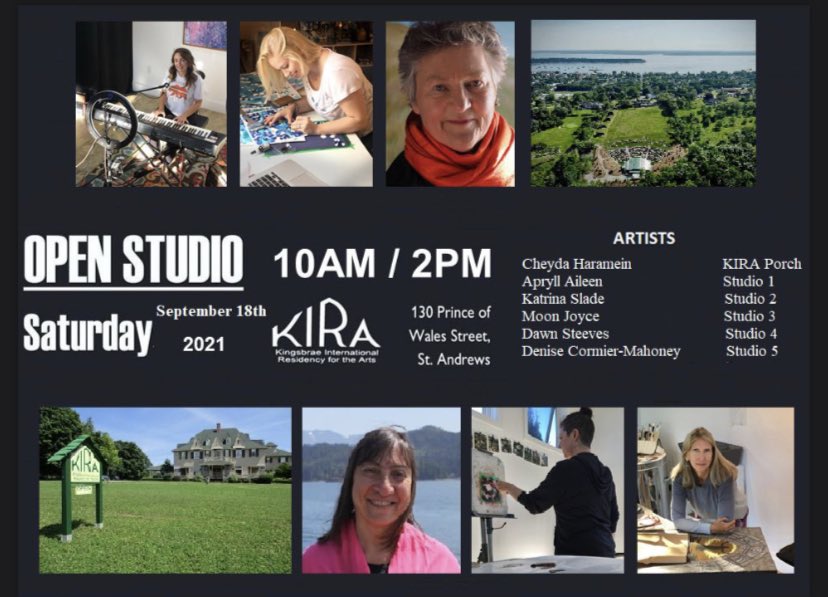 Join us for our LAST Open Studio of the 2021 Season!