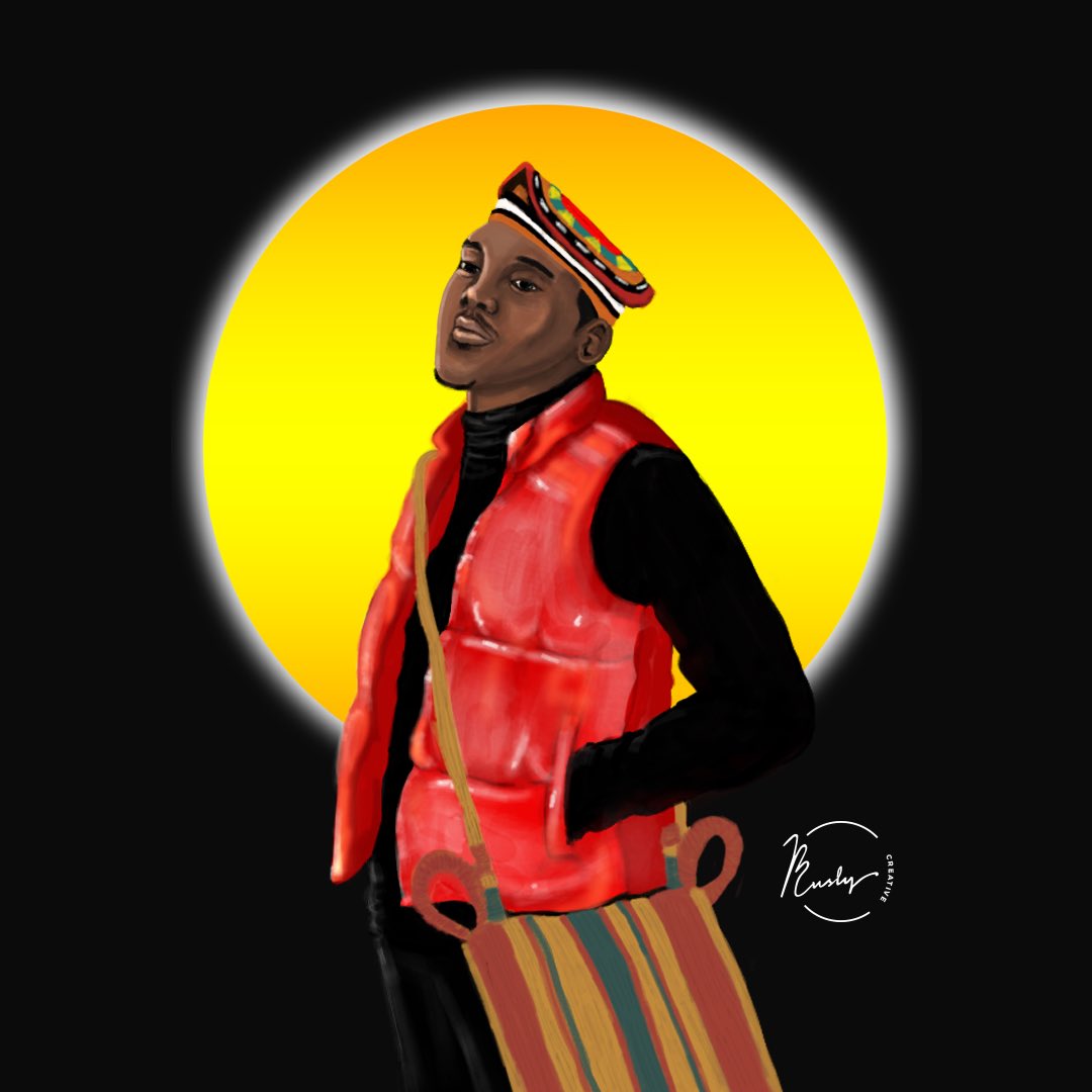 nustapeter's tweet photo. My new painting 

The last piece from my “ legacy worthy “ series of paintings titled: Brother Nji https://t.co/RrPbQ4SYi3