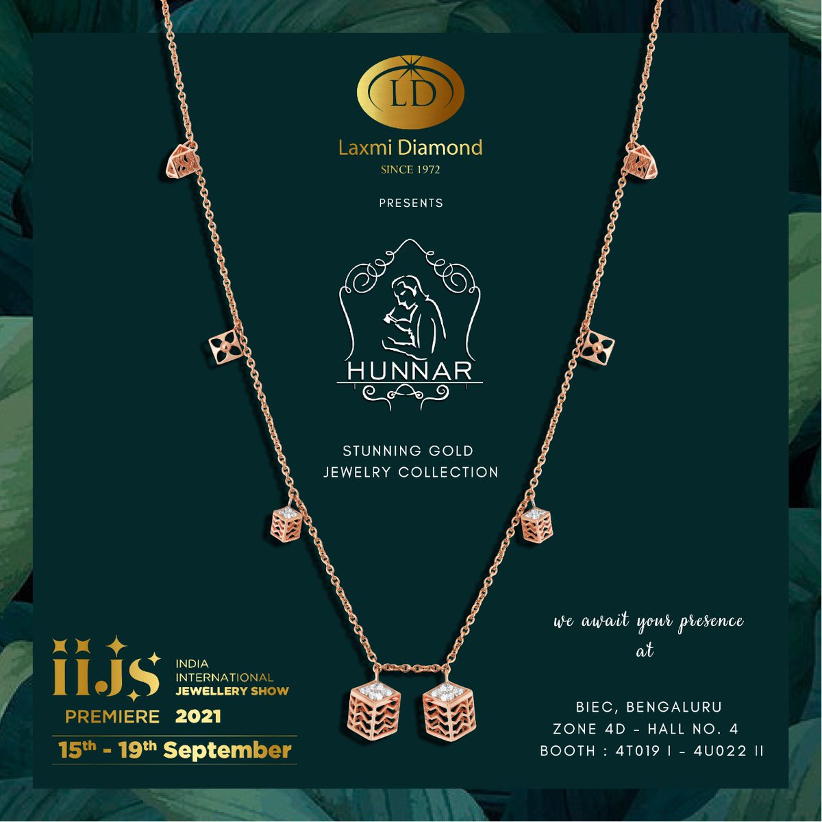 retailjwlrindia's tweet photo. Retail Jeweller India Recommends the Top Manufacturing House in Mumbai - Laxmi Diamond
@laxmidiamond
For more Details, Contact Ashwin: +91 91672 52611
#Laxmidiamond #mumbai #iijs2021 #retailjewellerindia #manufacturer #B2b #gold #goldjewellery #manufacturinghouse #rjrecommends https://t.co/vCefYXH87M