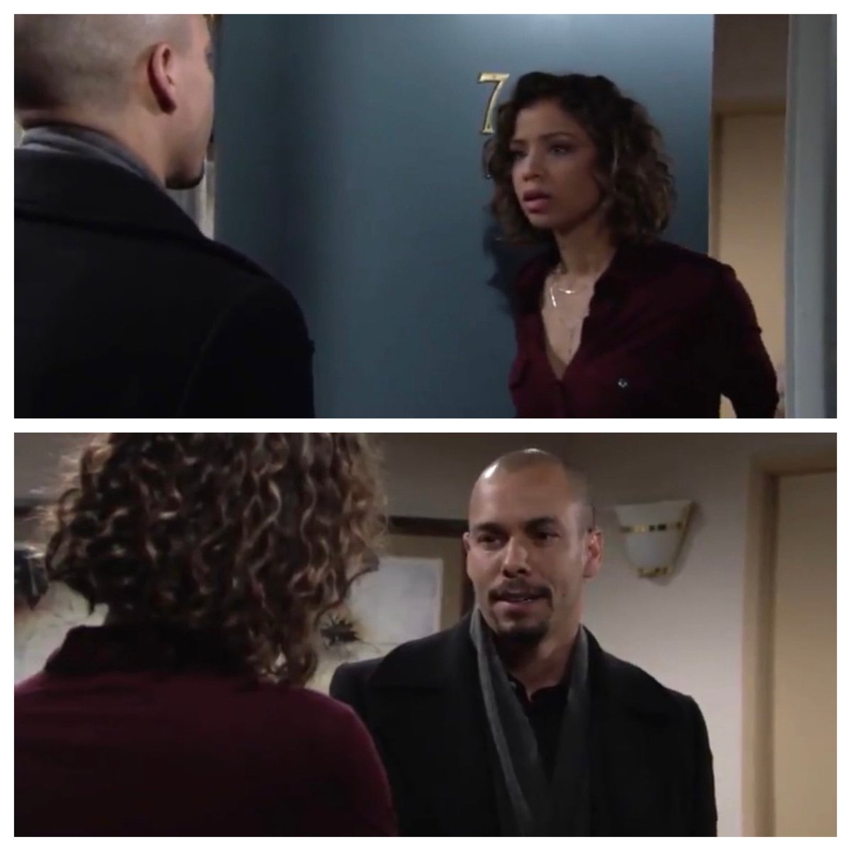 destinyaib's tweet photo. #TBT to 3/19/19 when #Devon first met #Elena.π₯° Something magical happened that day & Iβve been hooked on #Elevon ever since!ππ₯#ReuniteElevon #AlwaysElevon #BestScenePartners #YR @_Brytni @BrytonEjames @YandR_CBS @YRInsider @CBSDaytime @CBS https://t.co/ahDQu9S2eI