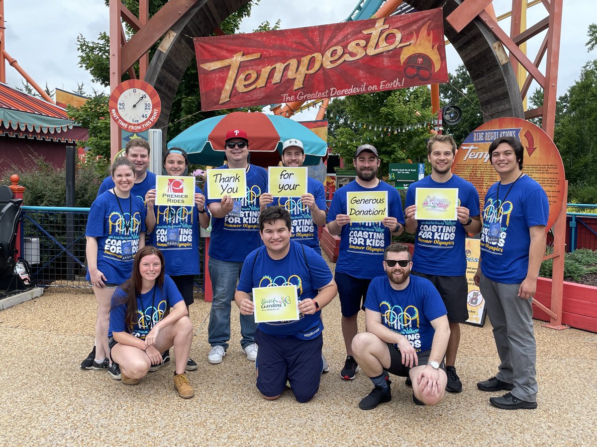 premierrides's tweet photo. This Thursday is a little bit of #Throwback & a lot of #Thankful.π’πππ
Thank you to some amazing supporters of #TeamPremier & @GKTWVillage #CoastingforKids event @BuschGardensVA
#Grateful for many including @FunSpotAmerica @whitingsfoods @aceonlineorg @SusanLStorey https://t.co/DyAhpZBDi2
