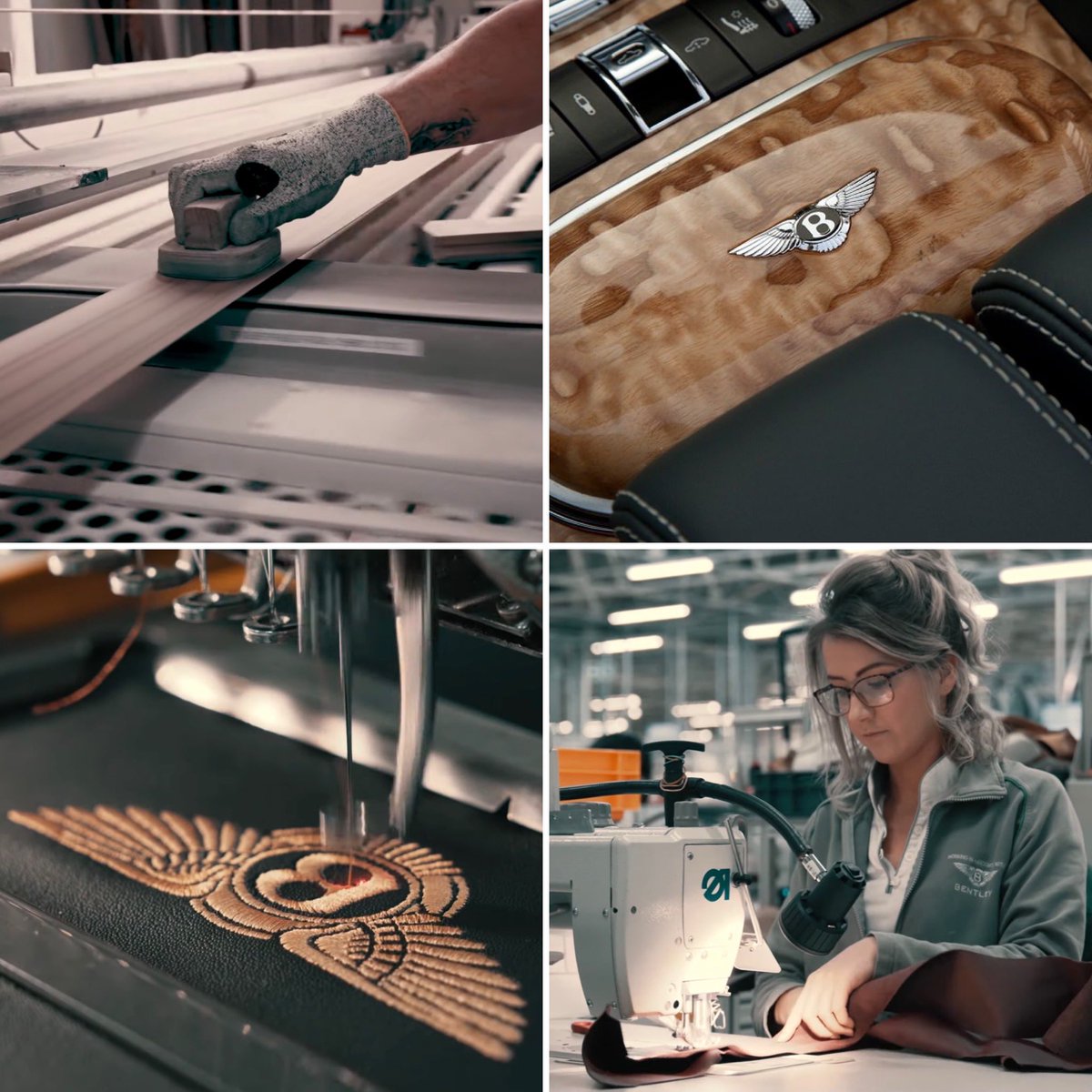 spyretto's tweet photo. A visit to #Bentley’s world-famous production facilities is definitely an experience to be savored. 

Truly insightful to observe the human endeavor and finest selection of materials that blend together to create the most sought-after #luxury car brand in the world https://t.co/ToUoV8h50H