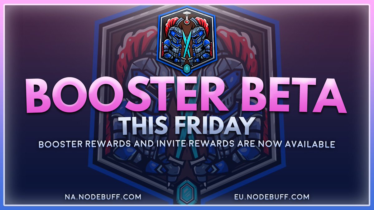 NoDebuffMC's tweet photo. Booster Beta &amp; Rewards! 🎉

Exclusive Discord Booster Only Beta this Friday at 5PM EST!  (September 17th)

Make sure to join https://t.co/r8QRIaxqL3 to stay up to date! https://t.co/iq3Sl9H2Vd