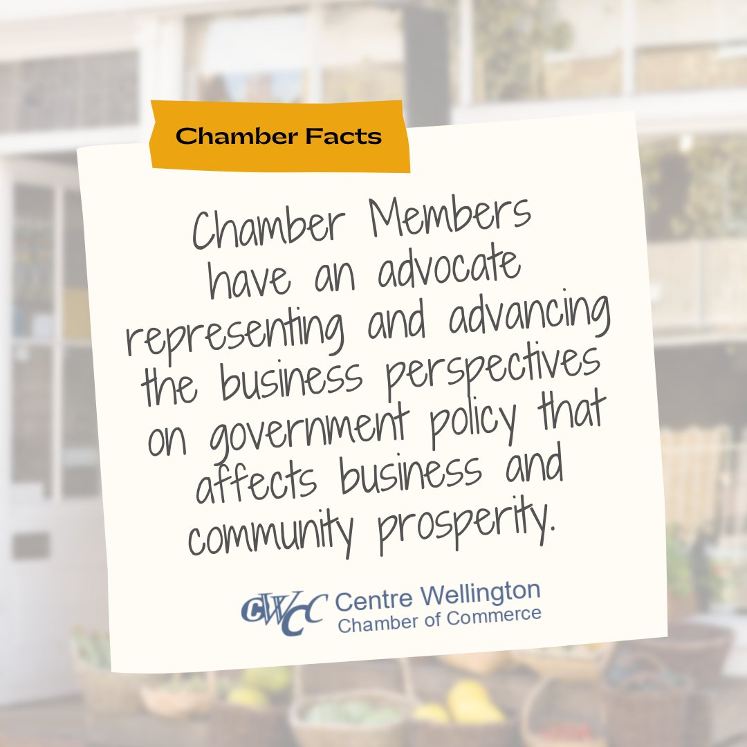 CW_Chamber's tweet image. Being a Member of the Chamber of Commerce network means that Members have an advocate representing and advancing the business perspectives when it comes to government policy that affects business and community prosperity.

#CWCC #ChamberFacts #ChamberOfCommerce