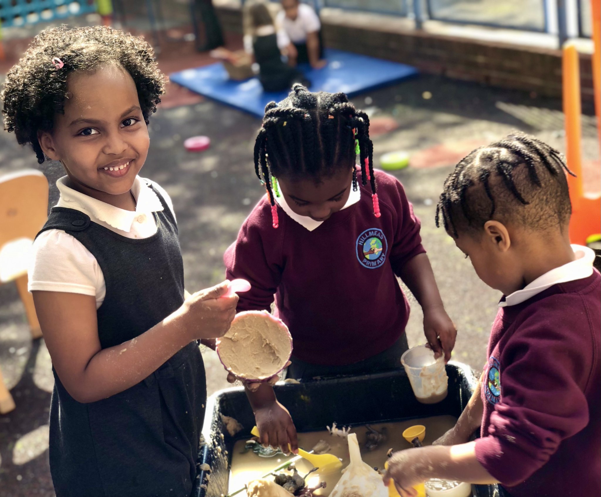 Hill Mead Primary on Twitter "Reception are working together and