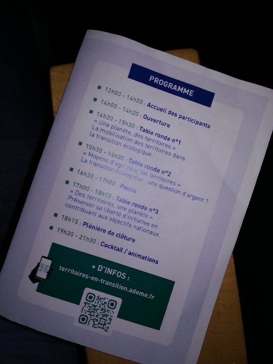 Présent au rdv #AdM les #territoireentransition organisé par <a href="/ademe/">ADEME</a>. Ensemble relevons le défi de l'urgence climatique à l'échelle locale !! <a href="/davidtaupiac/">David TAUPIAC</a> <a href="/Occitanie/">Région Occitanie</a> <a href="/Agneslangevine/">Agnès Langevine</a> #TransitionEcologique #adaptation #biodiversite