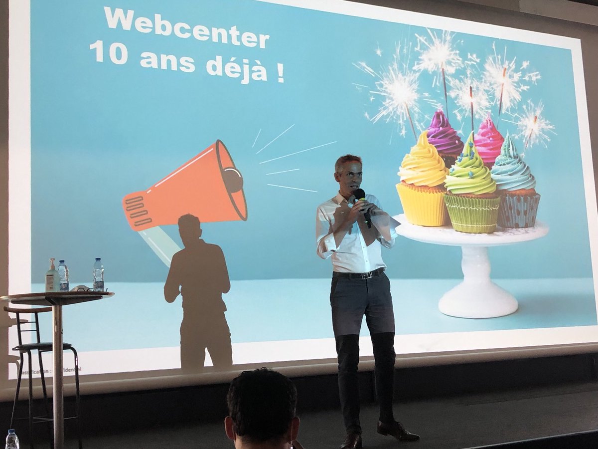 #10ans Webcenter : Joyeux Anniversaire ! Bravo aux équipes, à ⁦<a href="/JpEprinchard/">Jp Eprinchard</a>⁩ ⁦<a href="/ThomasCourbe/">Thomas Courbe</a>⁩ ⁦<a href="/Guillot2S/">David Guillot de S</a>⁩ pour avoir monter et animer une telle capacité de développement, d’innovation et de tech… continue to raise the bar !!