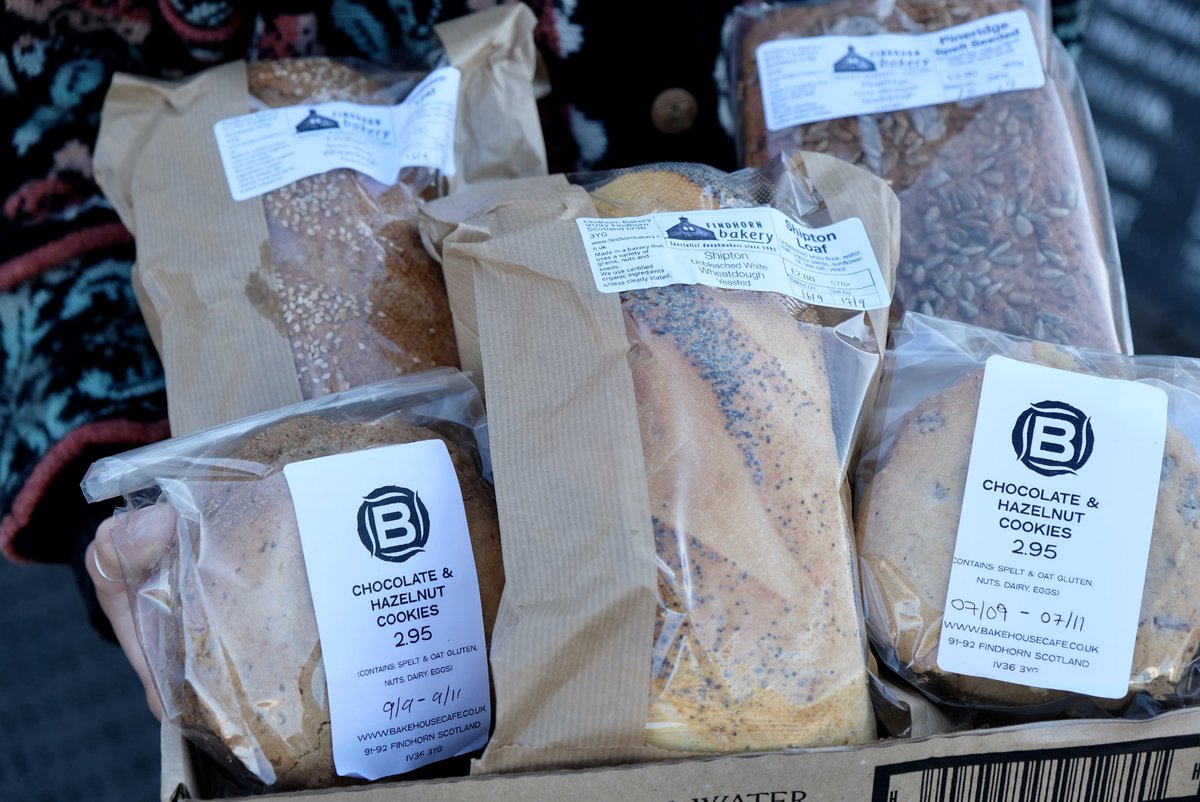 FindhornBayArts's tweet image. SUMMER MINI MARKET SHOP

Our summer mini market shop is OPEN and today we have delicious freshly baked bread and COOKIES (!!!) from the fab team at Bakehouse Market in Findhorn.

Come on down! We are open 10am-4pm Thur-Fri &amp;amp; 10am-2pm Sat.

#ShopLocal #ThinkLocal #ForresLovesLocal