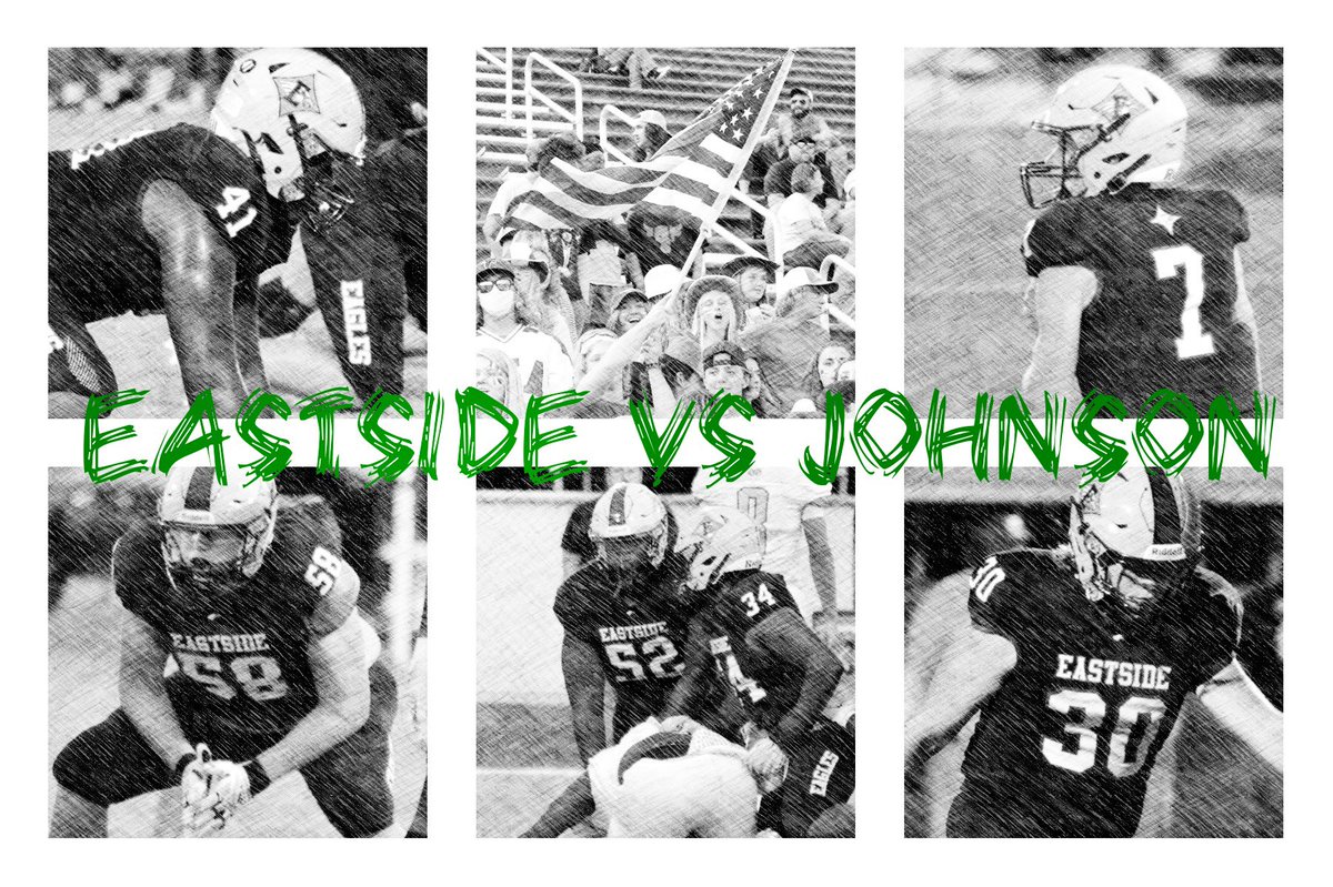 EastsideFB's tweet photo. 🦅 FIRST REGION GAME 🦅 

🆚 Johnson (Gainesville)
🗓 FRIDAY 17TH 
Tomorrow Night
⏰ 7:30 PM
📍Sharp Stadium 
🎟 https://t.co/BMrGtftcCx
💲10.00

#WeBleedGreen #Region #RoadToTheChampionship

@EHS_Eagles @CovNewsSports @covnews @PBHubb23 @RecruitGeorgia @therawfamily_ @CoachRaw_ https://t.co/j5ttVl3mMu