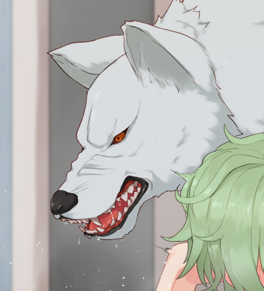 これはワンちゃんの絵です いつもの場所になんか置いてると思います 