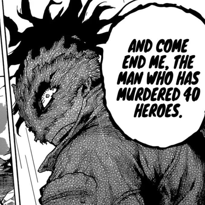 #bnha326 #mha326 Stain and All Might enemies to lovers who have promised each other to kill one another trope 