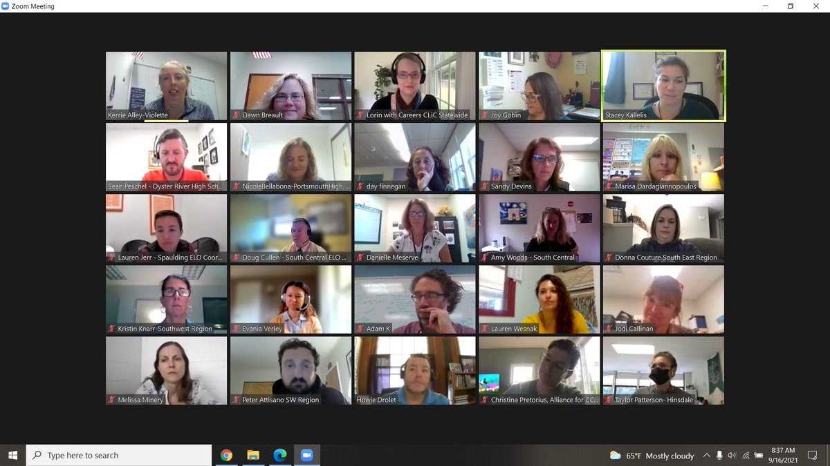 First ELON meeting of the 21-22 school year! We are looking forward to connecting, networking and working with all of our constituents! A special welcome to all of the new ELO Coordinators!