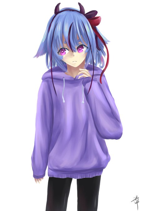 ボイロだぼパーカー黒タイツ部のtwitterイラスト検索結果