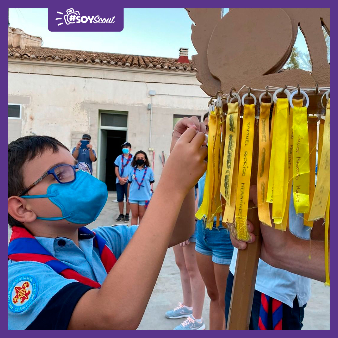 Compartimos también en twitter este bonito recuerdo de campamento del grupo scout Barreros 205, de <a href="/asde_exmu/">ASDE Murcia</a>

⚜️¿No creéis que estos recuerdos tan geniales se guardan en un sitio muy especial en el corazón?