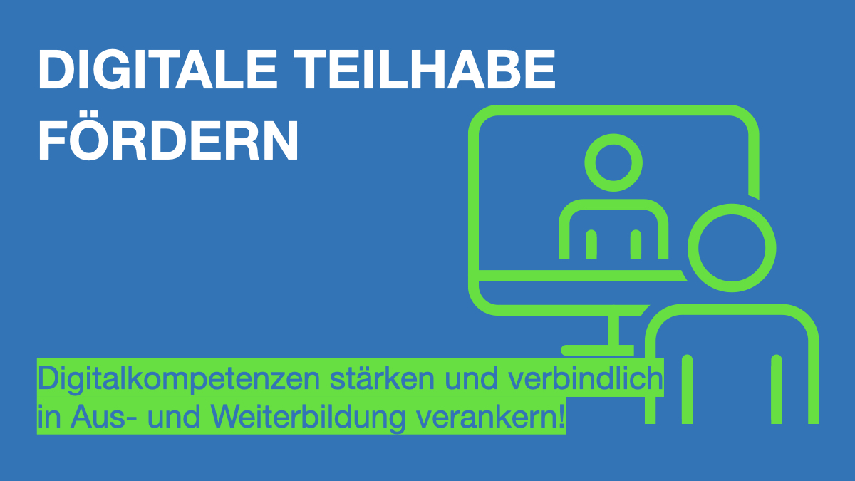 DerVdDD's tweet photo. Digitaler #Wandel wird im Wesentlichen von den Mitarbeitenden getragen. #Digitale Kompetenzen müssen gefördert und elementarer Bestandteil der Aus- und Weiterbildung werden. Mehr: https://t.co/vY84eItOTG #btw21 @IchwillPflege @bvitg @Vediso_eV @VKAD_web #DEVAP #FINSOZ https://t.co/TPvLpR1xpn
