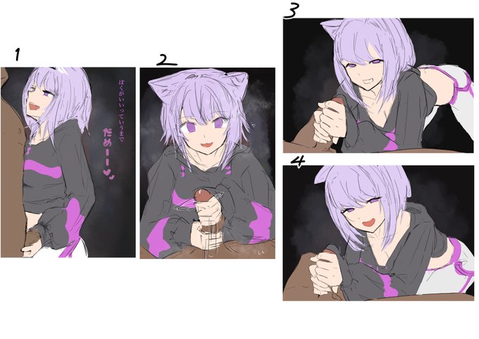 #このタグを見た人はラフ画とその完成絵を見せる 

おがゆ～ 