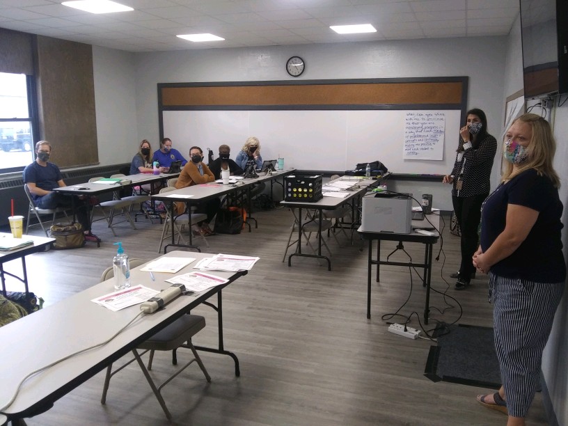 HarlessJune's tweet photo. Today our team is in Fayette County to launch elementary math credentialing!
#juneharlesscenter #elementarymath #elementarymathspecialists https://t.co/8Y3KPTc2CX