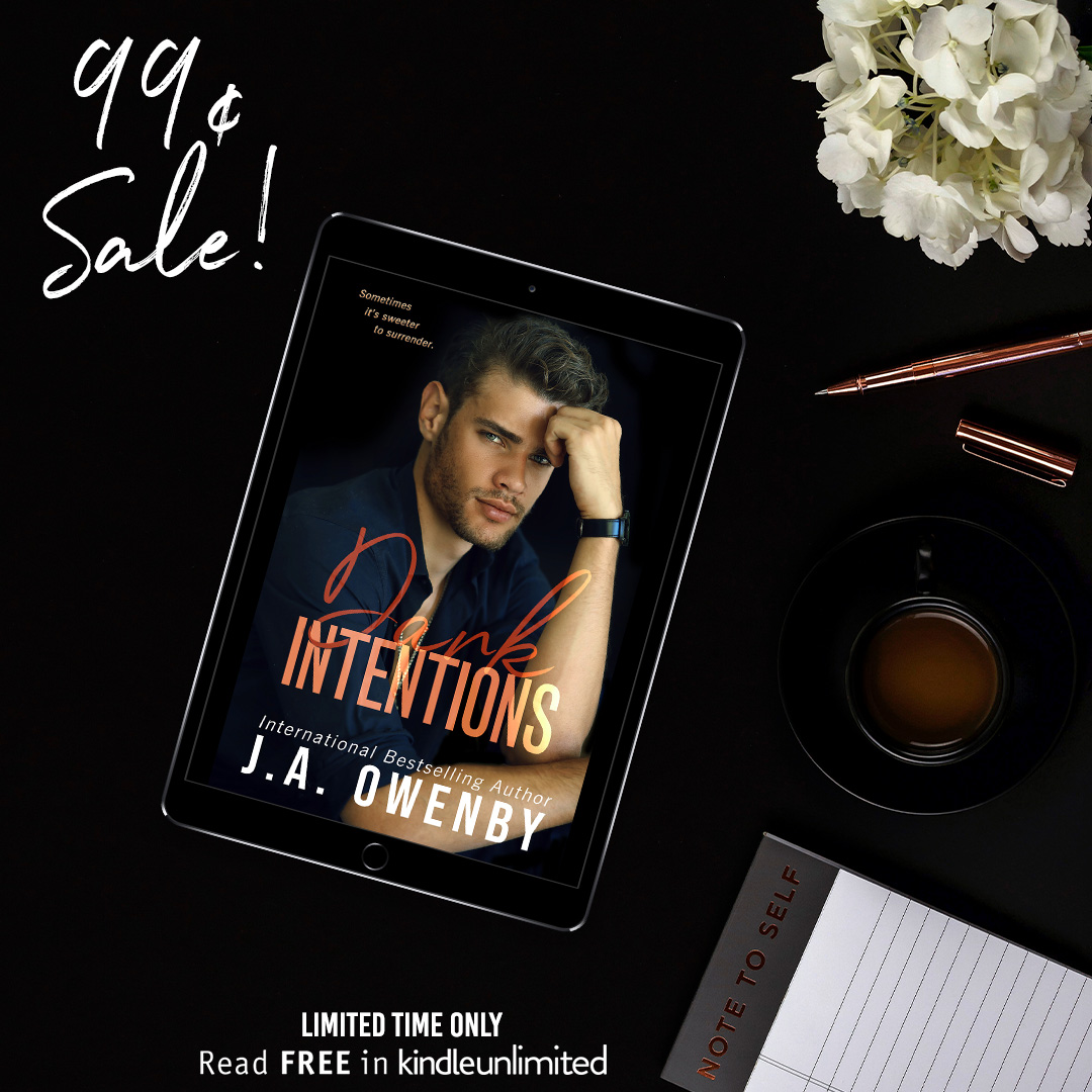 Sometimes it's sweeter to surrender. ★ HOT SALE ALERT! ★ DARK INTENTIONS by @JAOwenby is #ONSALE for #99CENTS for a limited time! Amazon US: amzn.to/2Xvs9a2 Amazon Universal: mybook.to/darkintentions… #KindleUnlimited #jaowenby #ku #newadult @socialbutterfly_pr