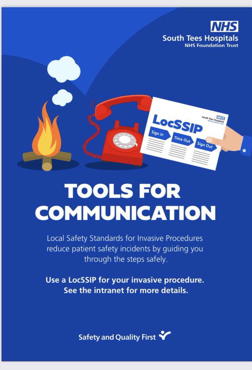 Safety & Quality @ South Tees tweet media