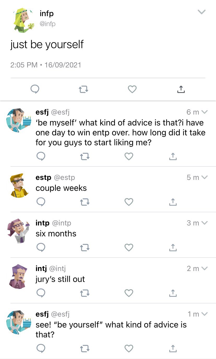 Lara Rt Correctmbti Infp Esfj Estp Intp Intj T Co Lyb9wtu9vo Twitter Lara Rt Correctmbti Infp Esfj Estp Intp Intj T Co Lyb9wtu9vo Twitter