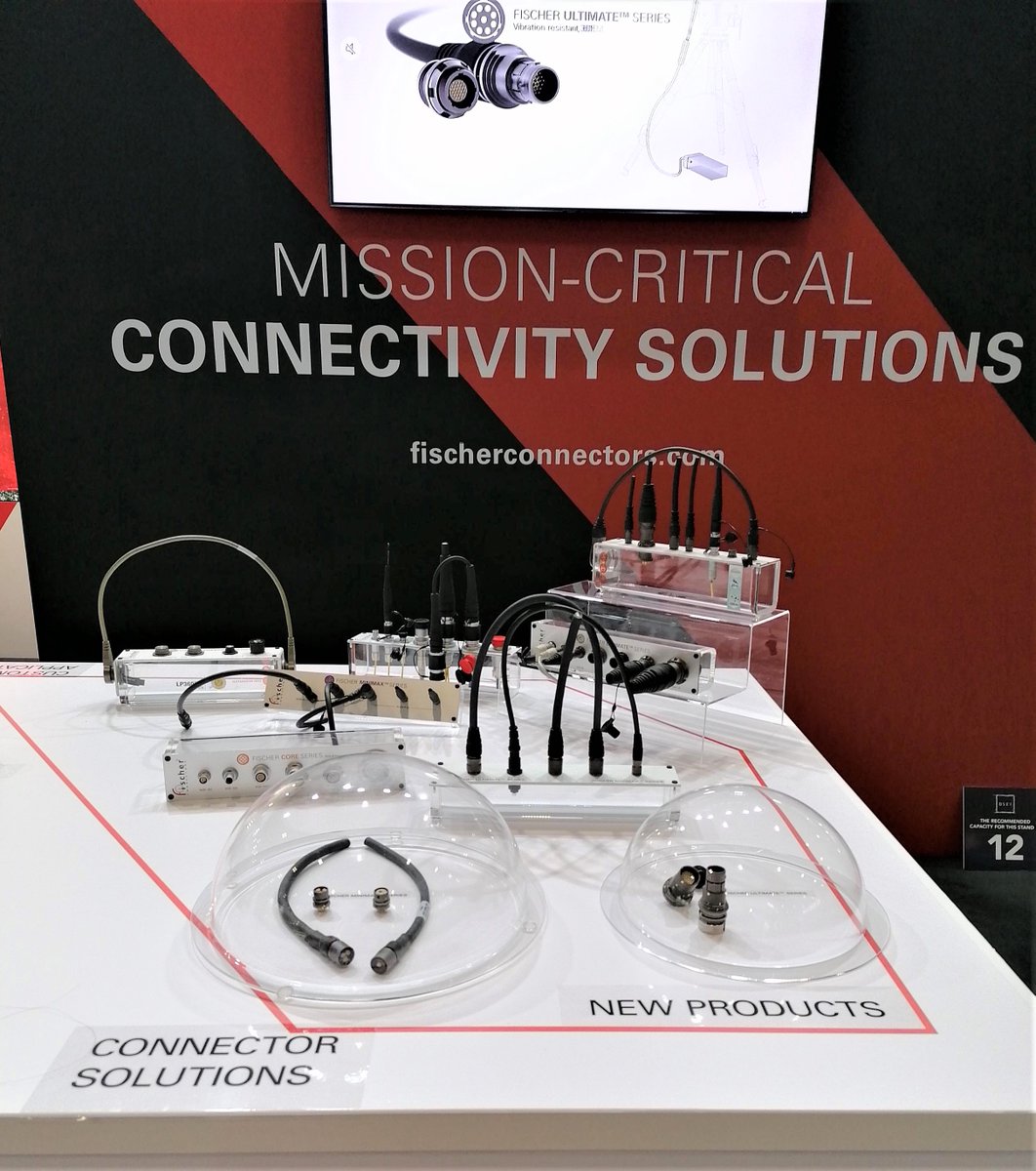 FischerConnect's tweet photo. NEW connectivity solutions at #DSEI2021 on #FischerConnect stands H2-912 and H2-916 – various customer applications for the latest #SoldierModernization programs and various cable assemblies for qualifying data transmission requirements.
More info at https://t.co/mAYDVgrHsc https://t.co/MFtwfDQ8P2