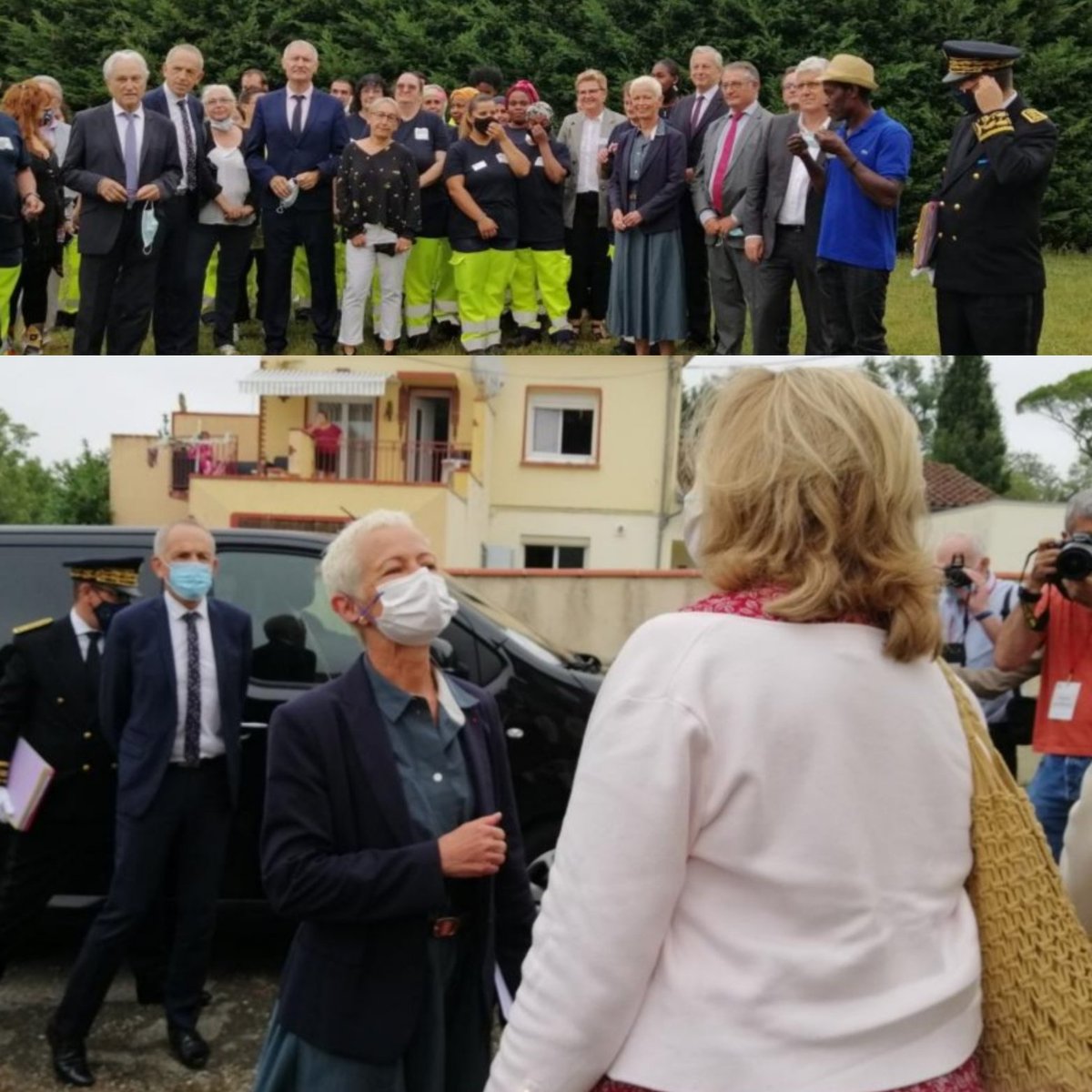 Ce matin, j'étais à #Auch dans le cadre de la visite Ministérielle de <a href="/KlinkertBrigitt/">Brigitte Klinkert</a>, Ministre Déléguée chargée de l'#Insertion, à l'ordre du jour : #PlanFranceRelance, #IAE, soutien aux structures, et évoquer aussi, le rôle de nos agences @Poleemploi_oc vis à vis des #SIAE👍