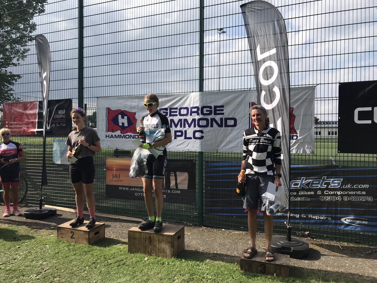 EastKentCX's tweet photo. Happy faces on the podium at  #SandwichTechCross - Tim Mountford Memorial last Sunday 
.
.
#cyclocross #thanks to our sponsors 
 @Hammond_Agency
 @LeColUK
 @veldcoaching
 @SprocketsUK
 @herbertscycles
 @CES_Sport
Holden Cycles
 J&amp;J Accountants 
Ceramique Unique
ToDoodle 
#EKCX https://t.co/Z2iSih7a39