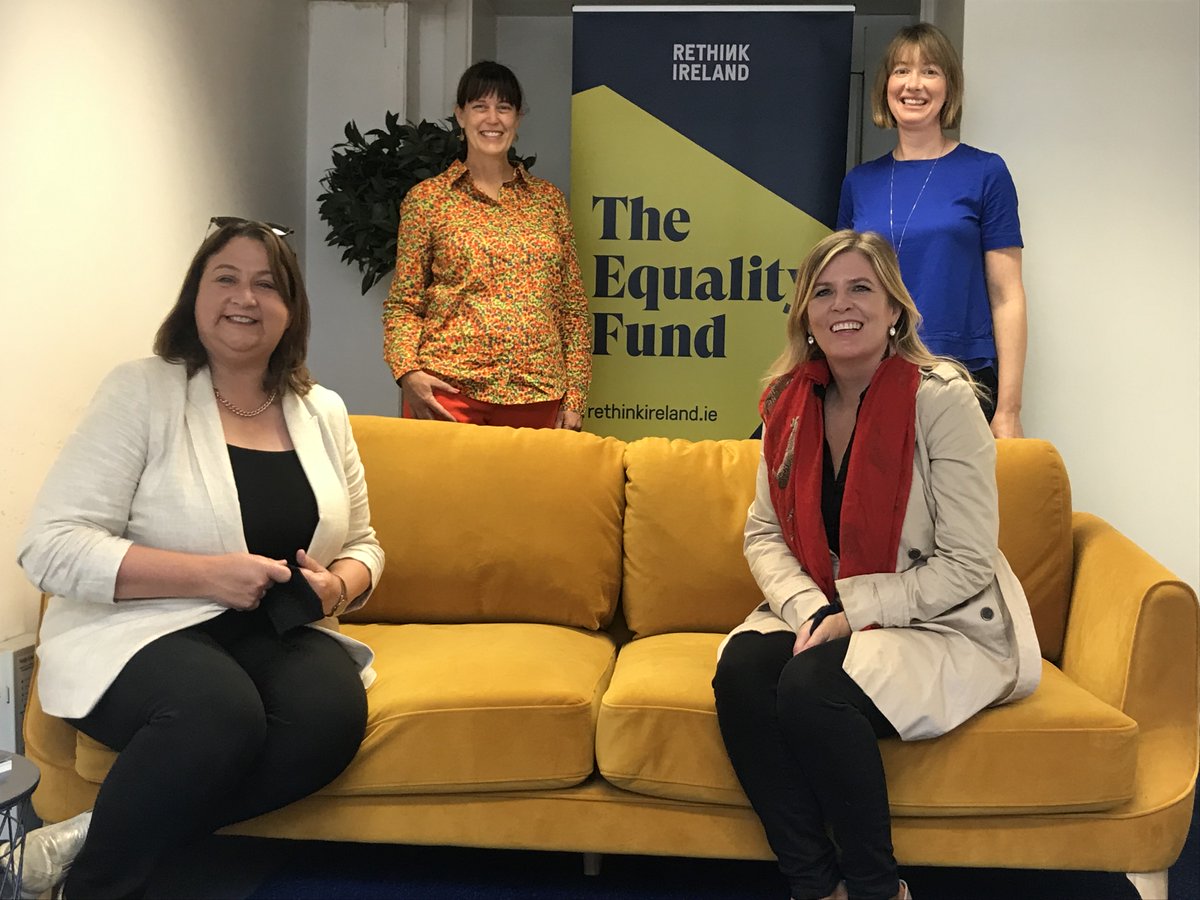 We were delighted to be joined at our offices today by Minister <a href="/AnneRabbitte/">Anne Rabbitte</a> at @dcediy who met some of our team and Awardees <a href="/GreatCareCoop/">The Great Care Co-op</a> and <a href="/NSD_ie/">Not So Different</a>.