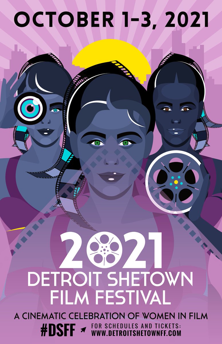 DetroitSheTown's tweet image. Our complete 2021 virtual festival weekend schedule October 1-3rd is LIVE, and you can purchase online tickets for the screenings as well as ticket passes!  Head here to see the schedule and get tickets: detroitshetown.eventive.org/welcome
#dsff #femalefilmmakers #shortfilmfestival #michigan