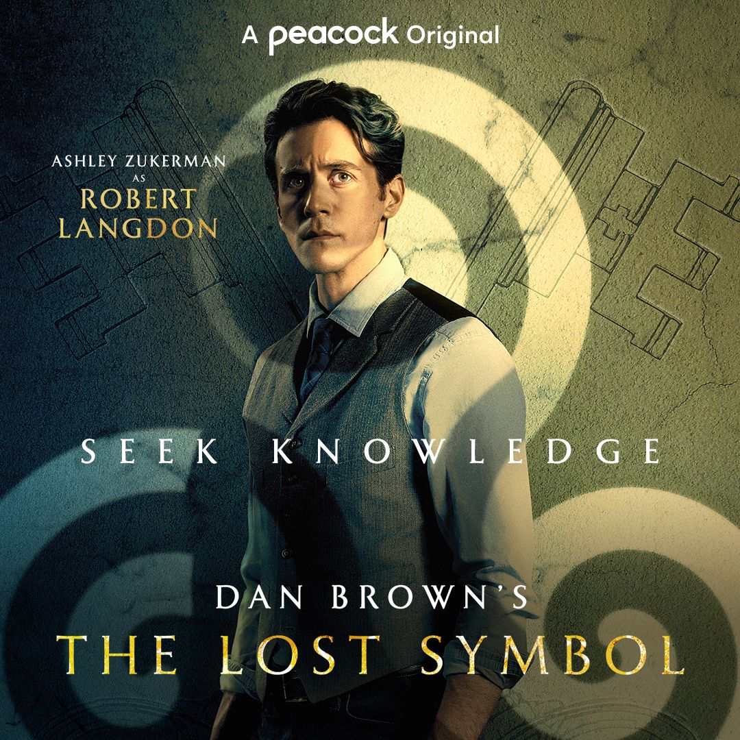 The first episode of #TheLostSymbol is now available on @peacockTV! Thanks to the showrunners, cast, and crew for all of your hard work bringing the pages of this book to life. Excited to share it with the world!