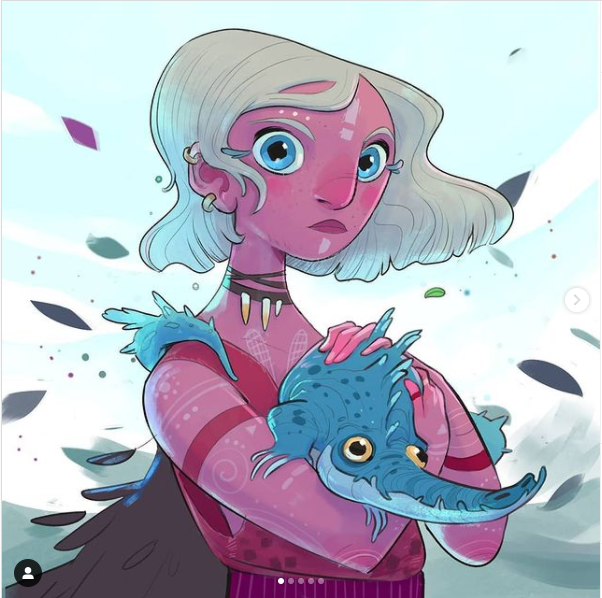 Another #drawthisinyourstyle from <a href="/Jaqueprimate/">Guille Rancel</a> 😍

Ilustración de un artista cuyo estilo y diseños son espectaculares. Lo disfruté muchísimo.💖
---
Illustration from an artist whose style and designs are spectacular. I really enjoyed doing it. 💖