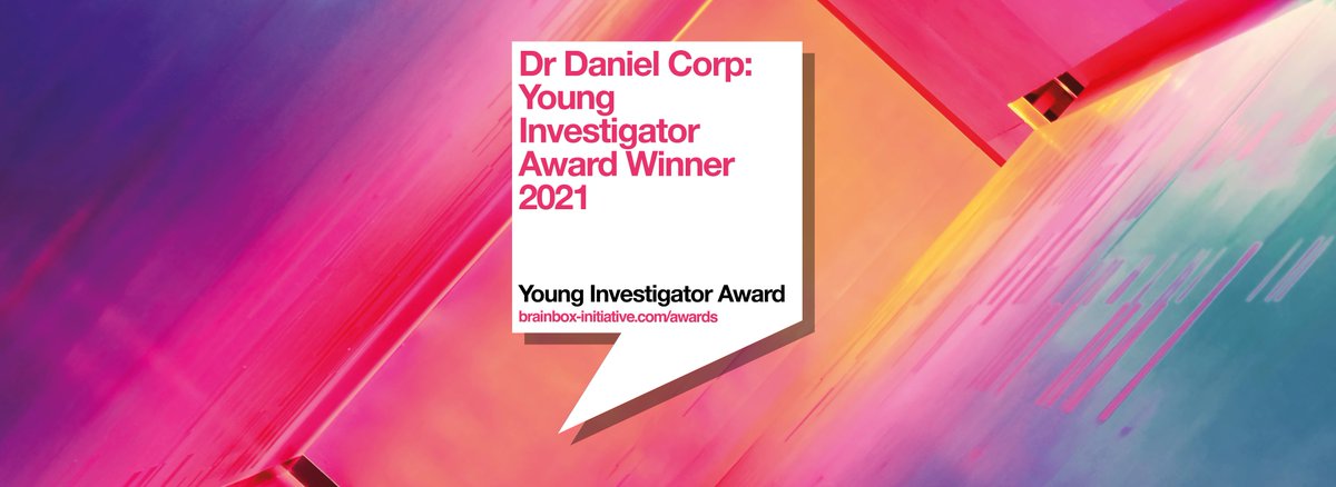 Brainbox_Init's tweet image. We are extremely pleased to announce that Dr Daniel Corp (Deakin University) has been awarded the Brainbox Initiative&apos;s Young Investigator Award for 2021.

Read our introduction to Daniel&apos;s award-winning research on our website: brainbox-initiative.com/news/2021/anno…