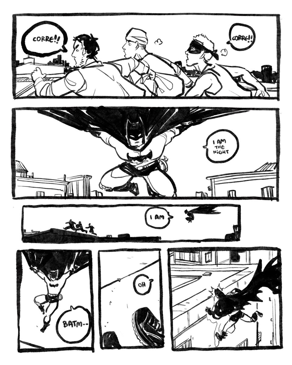 só um quadrinho de batman 🦇 pág 1 